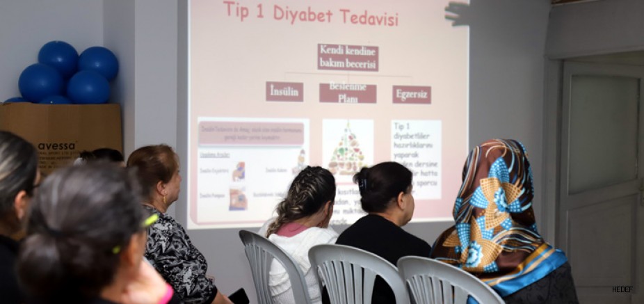 AKDENİZ BELEDİYESİ’NDEN “DİYABET VE SAĞLIKLI BESLENME SEMİNERİ”