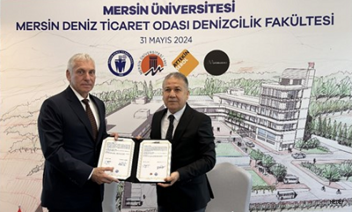 MDTO Tarafından Yaptırılan Denizcilik Fakültesi Mersin Üniversitesi'ne Devredildi