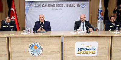 AKDENİZ BELEDİYESİ’NDE EN DÜŞÜK İŞÇİ MAAŞI 11 BİN 150 TL’YE YÜKSELDİ