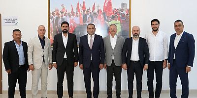 BAŞKAN YILMAZ’DAN İÇEL İDMAN YURDU’NA TAM DESTEK