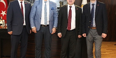 GELİR İDARE BAŞKANIGÖZÜBÜYÜK ve GELİR İDARESİ AVRUPA BİRLİĞİ  ,DIŞ İLİŞKİLER GRUP BAŞKANI MUSTAFA CEMİL KARADAN  ANLAMLI ZİYARET;