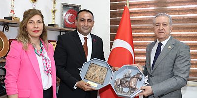 GENEL BAŞKAN YARDIMCISI SADİR DURMAZ, BAŞKAN YILMAZ’I ZİYARET ETTİ