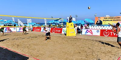 KIZKALESİ’NDE GERÇEKLEŞEN ‘PRO BEACH TOUR PLAJ VOLEYBOLU MERSİN ETABI’ SONA ERDİ