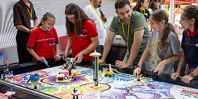 Yenişehir Belediyesi “2. Mersin Robot Kampı”nda Masterpiece yarışlarını organize etti