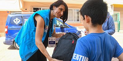 YENİŞEHİR BELEDİYESİNDEN ÖĞRENCİLERE KIRTASİYE MALZEMESİ DESTEĞİ