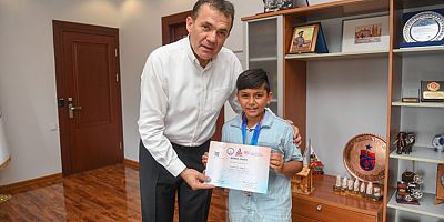 YUSUF EFE’DEN MATEMATİK OLİMPİYATLARINDA BÜYÜK BAŞARI